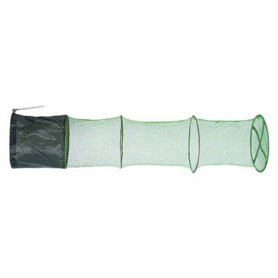 BESPORTBLE Fishing Net Rubberized Mesh Lightweight Fish Protector for Lake Fishing Convenient Carry Bag Included Random Color
