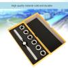 Estink Watch Back Case Opener, Silver Steel Watch Back Case Cover Opener Remover Wrench Dies Repairer Tool Set Replacement Watch Back Opening Tool Kit for Oyster view 3