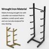 KIZMIQ Metal Skateboard Storage Holder for Deck/Longboard/Standard Skateboards/Scooters, Gold Snowboard Floor Rack, Yoga Mat/Foam Roller Carrier for Fitness Class (Size : 5-Shelf) view 4