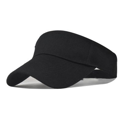 Empty Top Hats, Sports Sun Hats, Adjustable Hats, Sun Hats, Sun Protection Sun Hats, Men's and Women's Hats Black Twin Black