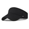 Empty Top Hats, Sports Sun Hats, Adjustable Hats, Sun Hats, Sun Protection Sun Hats, Men's and Women's Hats Black Twin Black view 1