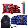 BackYardGamesUSA CornholeGamesUSA Tournament Cornhole Bags Sets of 8 Regulation Professional, Tournament Slick n Stick Corn Hole Beans Bags for Cornhole Games view 1