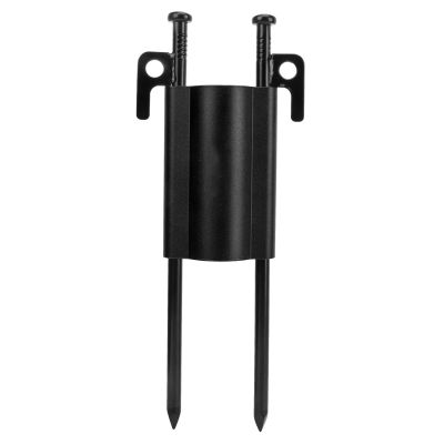 UPQRSG Camping Canopy Pole Holder, Aluminum Alloy Heavy Duty Forged Steel Tent Stakes, Copper Core Canopy Pole Base Canopy Accessories, for Outdoor