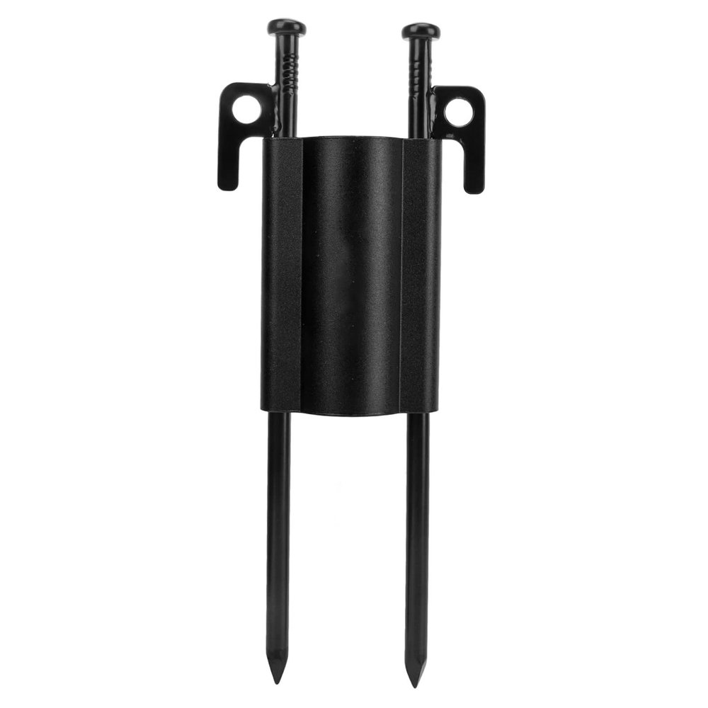 UPQRSG Camping Canopy Pole Holder, Aluminum Alloy Heavy Duty Forged Steel Tent Stakes, Copper Core Canopy Pole Base Canopy Accessories, for Outdoor
