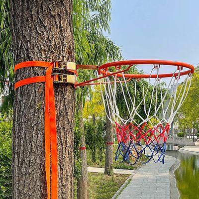 Katzowen Basketball Hoop Tree Hanging Basketball Hoops Black, Portable Heavy Duty Outdoor Basketball Goal, Removable Pro Basketball Stand for Home Office Garage