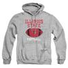 Illinois State University Official Football Ball Unisex Adult Pull-Over Hoodie, Athletic Heather, 3X-Large