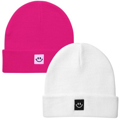 Paladoo Baby Beanie Hat for 3-8 Years Boys Girls 2Pack