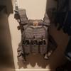 Hammy3DPrints Plate Carrier Body Armor Wall Mount Wall Tactical Gear Holder Storage Rack (Light Brown) view 4