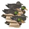 Higdon Outdoors Standard Powers Pack Duck Decoys | Lightweight and Realistic UV Painted Floating Duck Decoys for Waterfowl Hunting | Short String Design for Easy Setup | Foam Filled | 6pk view 1