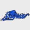 Basscat Boat Raised Emblem Decal 32042-Jaguar-Blue | Jaguar Blue view 1