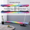 GLANT 8ft Ultrasimple Adjustable&Foldable Balance Beam,High-Low Floor Beam Suede Gymnastics Equipment,No Tool Require, Gymnastics Beam for Training&Professional HomeTraining (Starlight, 8ft) view 3