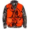 Klarny Outdoors Camo Orange Hunting Vest with Pockets - High Visibility, Waterproof, Ultra-Quiet Deer and Bow Gear Accessories, Size 2XL view 1