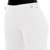 Zac & Rachel Womens Pull On Millennium Wide Leg W/Hardware Waist Tabs Pants, Optic White, 12 US view 2
