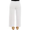 Zac & Rachel Womens Pull On Millennium Wide Leg W/Hardware Waist Tabs Pants, Optic White, 12 US view 4