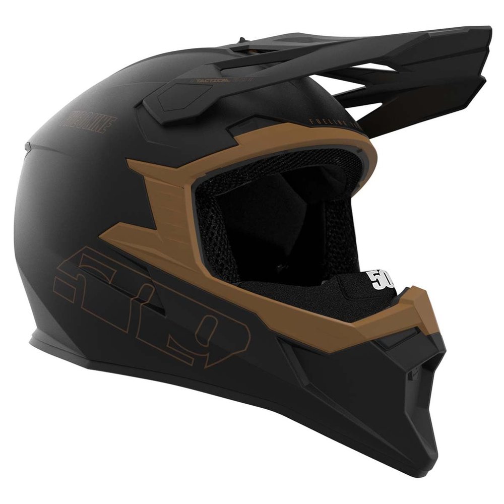 509 Tactical 2.0 Snowmobile Helmet (Matte Black Gum - X-Small)