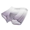 Breathable Men's Ice Silk Underwear with Gradient Color Fast Drying Sports Box Briefs (US, Numeric, 29, 33, Regular, Regular, Grey) view 1