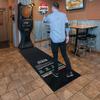 PIG Self-Sticking Dart Mat  Around The Clock Dart Game - Black  3 x 10  PM70141 view 3