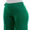 Zac & Rachel Pull on Millennium Wide Leg Pant w/Hardware Waist Tabs, Ultramarine Green, 16 view 2
