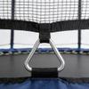 HONMEET Trampoline Buckle V-Ring Triangular Ring Zinc Plated Steel Strap Replacement Clasp for Trampoline Net and Bag Accessories 1.85X1.10X0.15In Corrosion Resistant Pack view 3