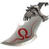 Cold Fusion Metal Kratos Replica Blades of Chaos, Small, Unisex, with 2 Attached Daggers and Plaque view 3