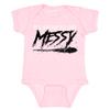 Xtreme Apparrel About to Get Messy Kid's Fan Onesie (Pink Onesie, 6M) view 1