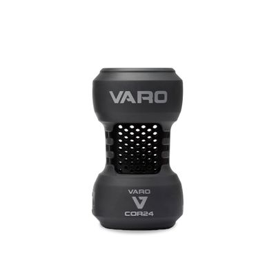 Varo COR Bat Training Weight, 24oz, for Baseball (MLB Authentic) - Classic Weight Feel - Improve Your On-Deck Swings and Power, Cushion Fit Eliminates Abrasion on The Bat - Black/Graphite