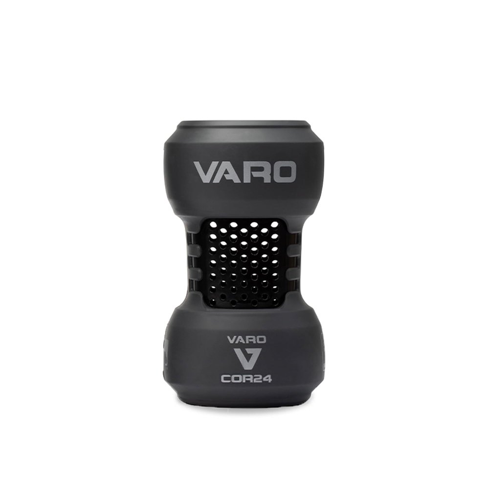 Varo COR Bat Training Weight, 24oz, for Baseball (MLB Authentic) - Classic Weight Feel - Improve Your On-Deck Swings and Power, Cushion Fit Eliminates Abrasion on The Bat - Black/Graphite