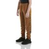 Carhartt Boys' Fleece Joggers Sweatpants Knit Pants, Carhartt Brown Classic, 4 view 3