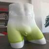 Breathable Men's Ice Silk Underwear with Gradient Color Fast Drying Sports Box Briefs (US, Numeric, 26, 29, Regular, Regular, Light Green) view 2