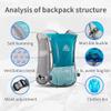 AONIJIE 5L Running Hydration Vest Pack with 1.5L Water Bladder Adjustable & Lightweight Hydration Backpack for Marathon Race Hiking Cycling(Rose with 1.5L Bladder) view 4