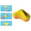Fancyes Pull Buoy Leg Float, Swimming Training Aid, EVA Pool Swimming Float Swim Trainer Kickboard for Strength Training Water Exercise Adults, Orange view 4