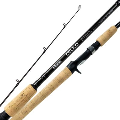 Okuma Celilo Salmon and Steelhead Lightweight Graphite Rods, CE-C-1062Hb,Black