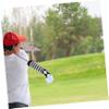 3pcs Knitted Fabric Golf Covers for Driver and Woods Light Neck Design Easy to Use Standard for view 4
