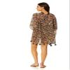 Catalina Women's Printed Sheer Kimono Beach Swimsuit Coverup view 3