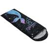 Datura home Kids Sleeping Bag for Boys Girls,Sparkle Mermaid Print-Lightweight Warm Portable Outdoor Indoor-Waterproof Cold Weather Resistant Sleeping Bag for Camping Hiking(Mermaid) view 2