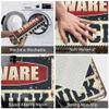 Dsoluuing Door Mats Outdoor Large Beware of Nick Rug Camping Mat Outdoor Welcome Mats Outdoor Funny (Size : 40X60CM) view 3