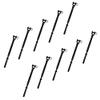 DBMIMPORTERS Black Oxide T316 SS Hand Swage Jaw Life Line Turnbuckle for 1/8" Cable Rail,10PC view 1