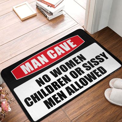 Fall Doormat Outdoor Man Cave Rules Rug Door Mats for Home Entrance Classroom Door Mat (Size : 50X80CM)
