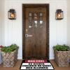 Fall Doormat Outdoor Man Cave Rules Rug Door Mats for Home Entrance Classroom Door Mat (Size : 50X80CM) view 2