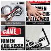 Fall Doormat Outdoor Man Cave Rules Rug Door Mats for Home Entrance Classroom Door Mat (Size : 50X80CM) view 4