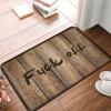 Dsoluuing Floor Mats for House f-k Off Rug Outdoor Mats for Front Door Waterproof Teens Stuff (Size : 65X90CM) view 1