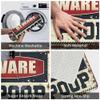 Funny Bedroom Decor Beware of Poop Rug Teen Boy Room Decor Funny House Decor (Size : 50X80CM) view 3