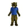 Brown Beaver Cartoon Mascot Costume Fancy Dress For Adult Cosplay view 2