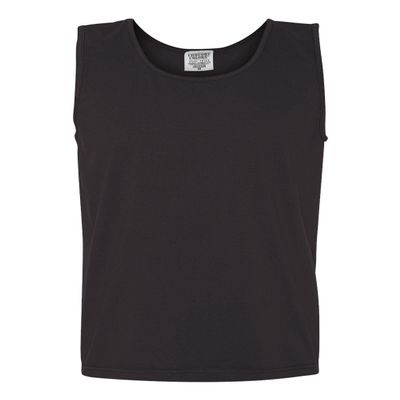 Comfort Colors Mens Garment-Dyed Heavyweight Tank Top, S, Denim