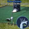 Adjustable Golf Tees - Essential Accessories for Men, Unbreakable & Durable - No Need to Repeatedly Pick Up (3 Pack White) view 3