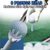 Adjustable Golf Tees - Essential Accessories for Men, Unbreakable & Durable - No Need to Repeatedly Pick Up (3 Pack White) view 4