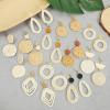 Earrings Bamboo and Rattan Hand-woven Wooden Earrings Rattan Earrings view 3