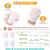 Baby Mittens Anti Scratch Baby Girl Mittens No Scratch Mittens Baby Girls Hands Gloves for 6-12 Months Babies Girls (6 Pairs) view 4