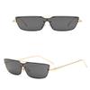 WANGOLK Gradient Cute Cat Eye Sunglasses Luxury Metal Frame Small Vintage Fashion Cateye Sun Glasses Lady UV400 Eyewear,1,One size view 1