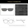 WANGOLK Gradient Cute Cat Eye Sunglasses Luxury Metal Frame Small Vintage Fashion Cateye Sun Glasses Lady UV400 Eyewear,1,One size view 2